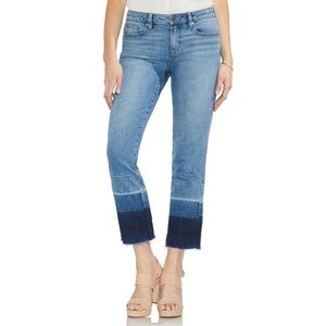 Vince Camuto Ombré Cropped Jeans